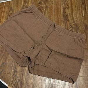 Two pack old navy linen shorts